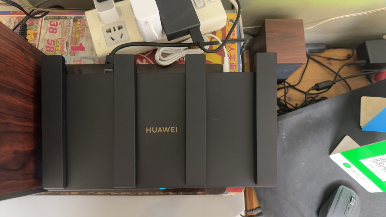 华为(HUAWEI)千兆无线路由器家用AX6 new黑色 8条数据流同传 穿墙大户型 wifi6+ 7200兆级 2.4G/5G双频 NFC一碰连网 智能手游加速 儿童上网关怀晒单图