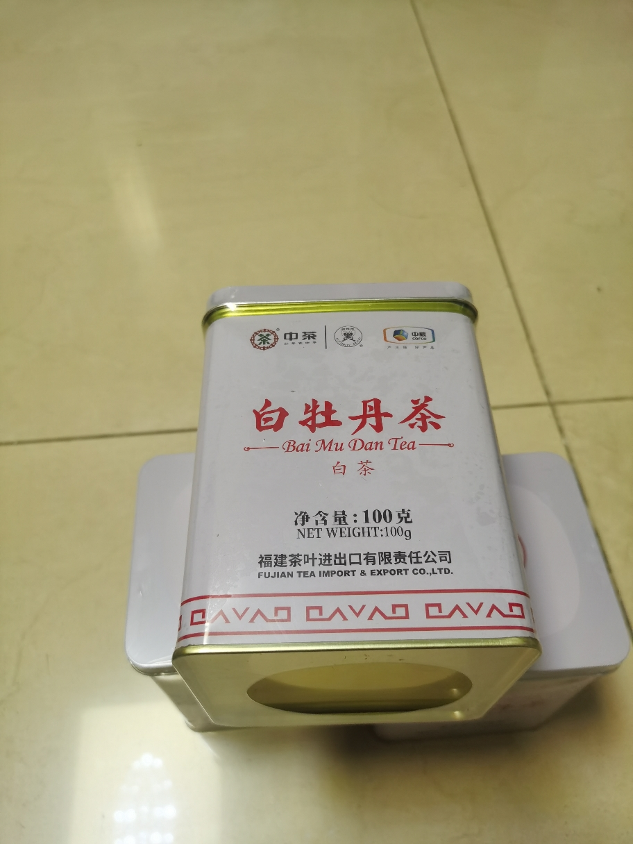 中茶 福鼎白茶 白牡丹茶5101罐装散茶 老树白茶 100g/罐晒单图