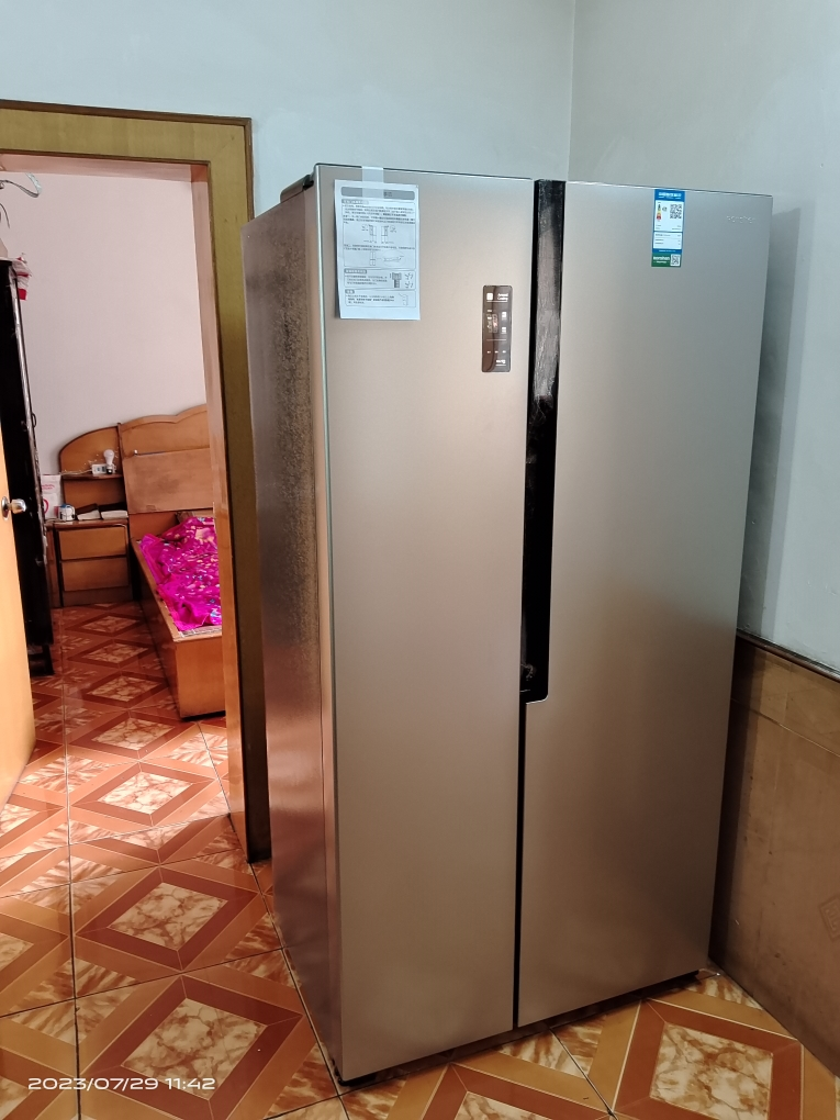 容声冰箱BCD-535WSS2HP 535L对开门冰箱 大容量双开门冰箱 变频无霜 电脑控温晒单图