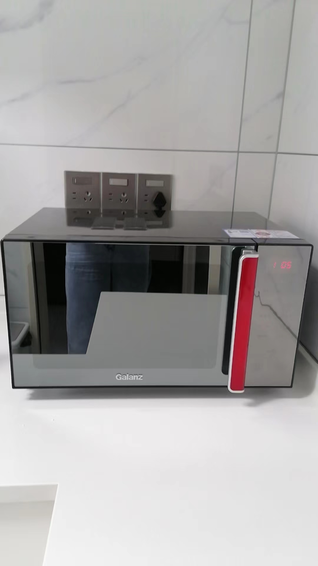 格兰仕(Galanz) 微波炉家用光波炉烤箱微烤一体机不锈钢内胆23升智能预约平板 G80F23CSL-Q6(R0)晒单图