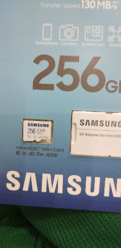 三星(SAMSUNG)256GB TF(MicroSD)高速存储卡 EVO Plus U3 V30 A2读130MB/s晒单图