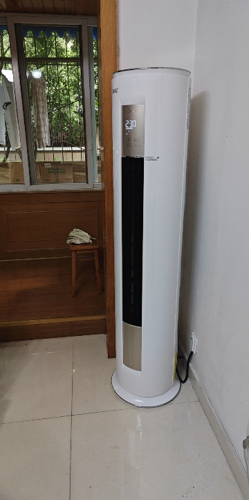 [新一级能效]美的空调大3匹fun星智能全直流变频冷暖立式柜机节能自清洁客厅家用圆柱落地式KFR-72LW/N8MHA1晒单图