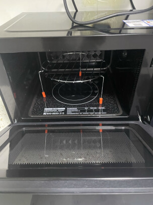 美的(Midea) 变频20L微波炉 烤箱一体机光波炉 智能家用平板 下拉门 微烤一体机 M3-208E晒单图