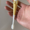 开优米(Kiuimi)婴儿牙刷儿童万根毛牙刷 软毛乳牙训练刷宝宝细毛刷孕婴童牙刷粉色款晒单图