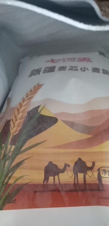 7河源 新疆麦芯小麦粉5kg 奇台旱沙高筋面粉晒单图