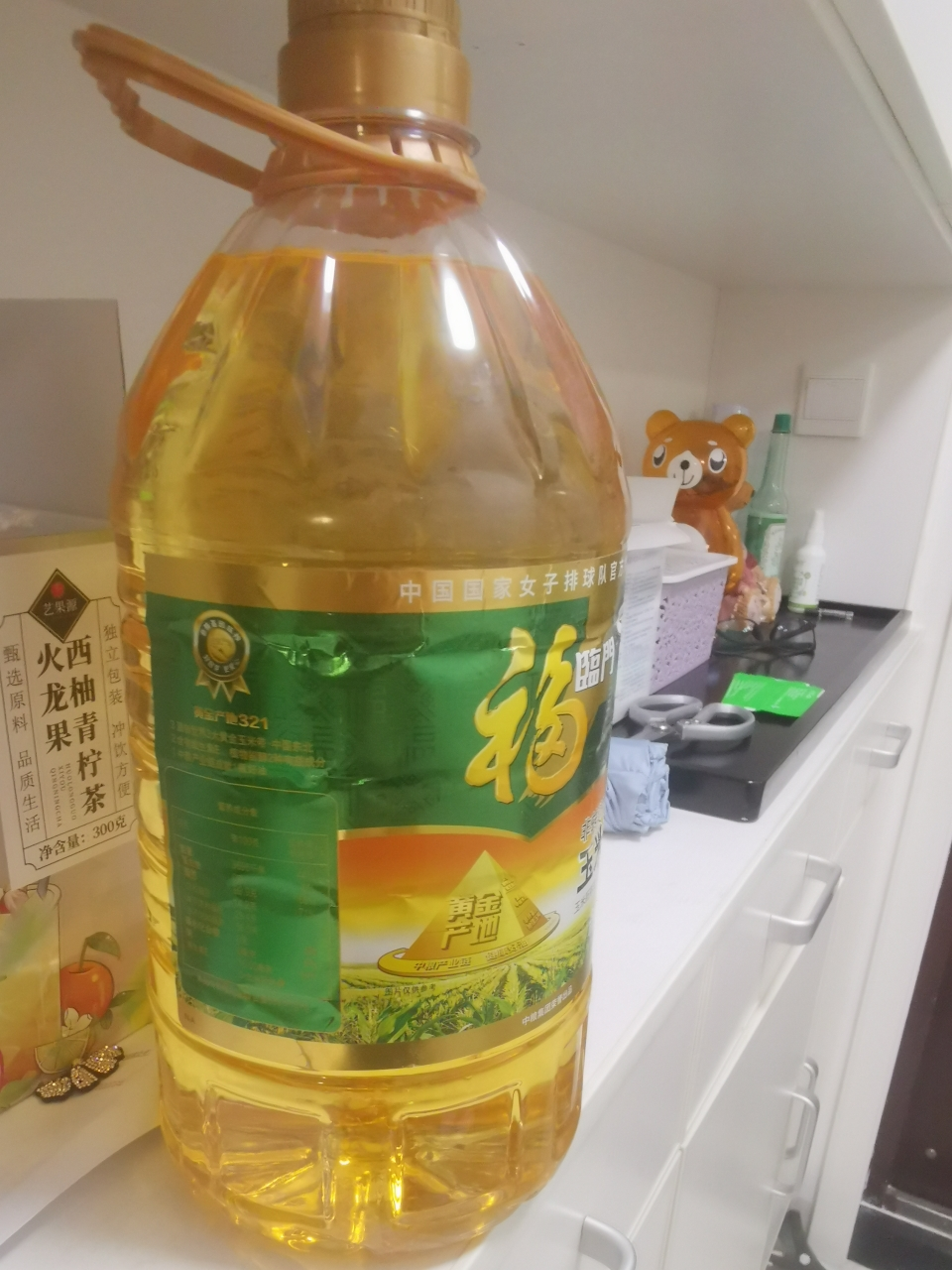 福临门食用油非转基因黄金产地玉米油4L 中粮出品 酥田推荐品牌晒单图