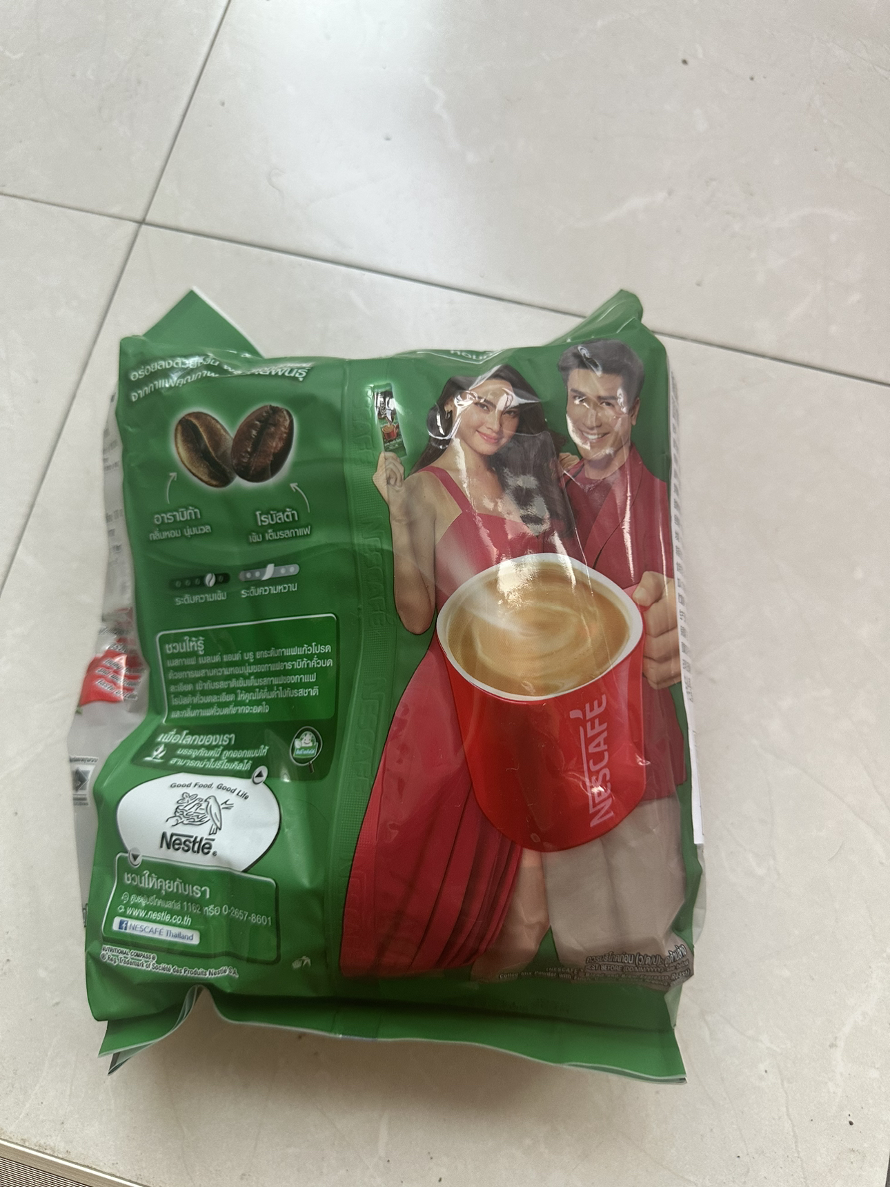 雀巢咖啡泰国进口三合一速溶咖啡粉27条香浓晒单图