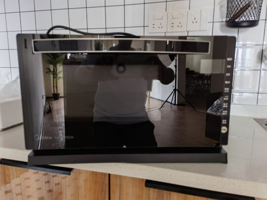 美的(Midea) 美的智能变频烤箱微波炉家用微烤一体机一级能效快速加热平板23L M3-L231F 黑色晒单图
