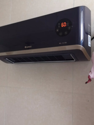 格力(GREE) 暖风机浴室壁挂式取暖器家用防水居浴冷暖两用电暖器遥控速热电暖气片热风机 NFBC-X6022B遥控款晒单图