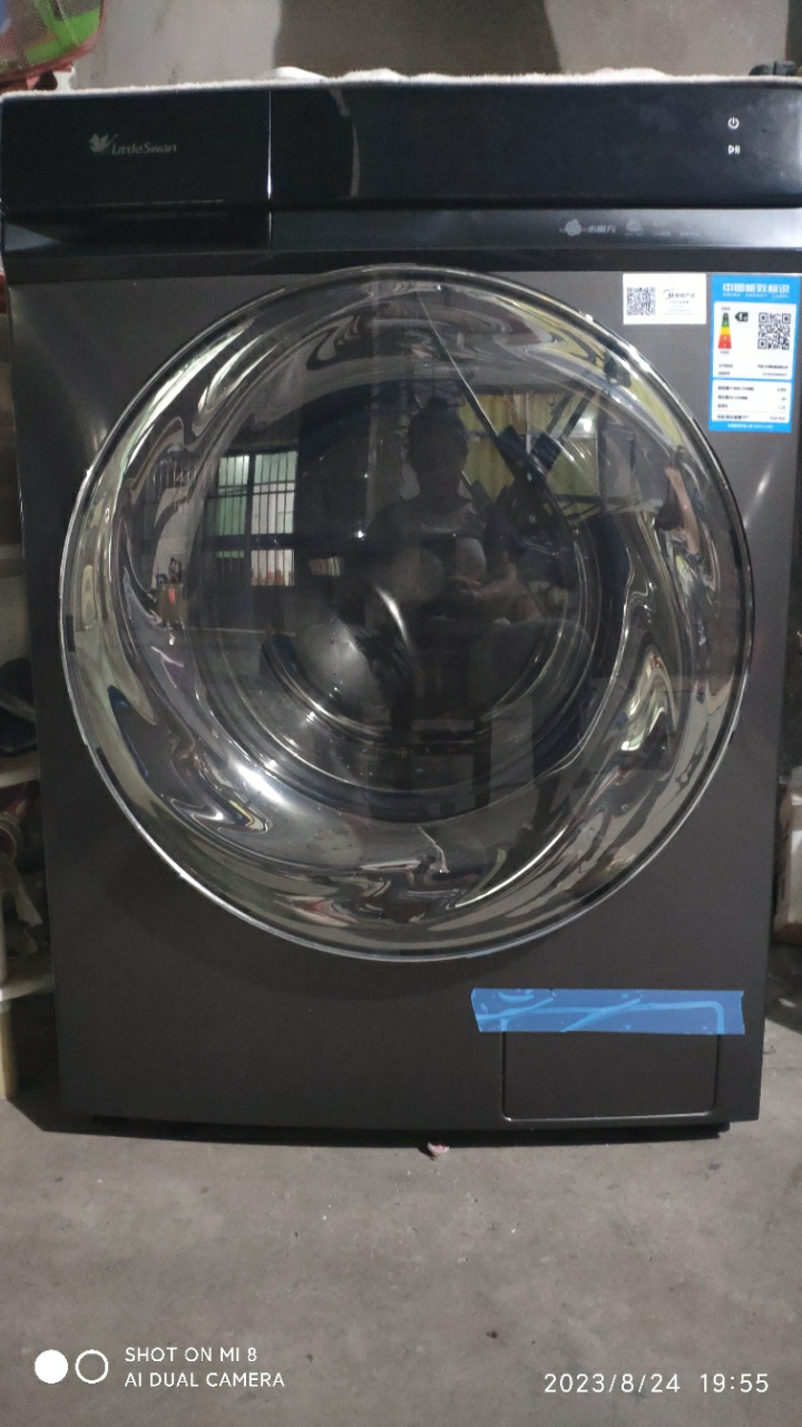 小天鹅(LittleSwan)洗衣机全自动 10KG滚筒超薄 水魔方小钢炮1.1洗净比 智能投放UTEC相似款 809晒单图