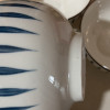 10个碗碟盘套装创意家用陶瓷饭碗面碗日式单个北欧ins餐具米饭碗 敬平 流星雨*6英寸面碗4个晒单图