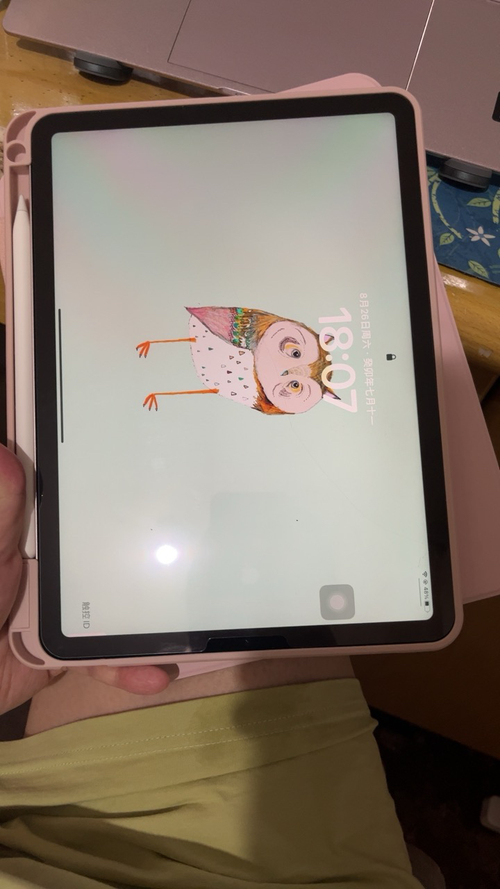 2022新款 Apple iPad Air 5代 10.9英寸 全面屏 256GB WLAN版 平板电脑 粉色 MM9M3CH/A晒单图