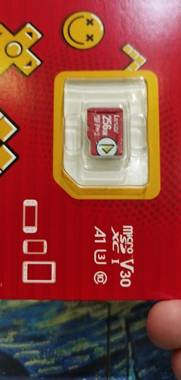 雷克沙(Lexar)TF卡 256GB 任天堂Switch/PS4游戏机专用内存卡 存储卡 读160MB/s晒单图