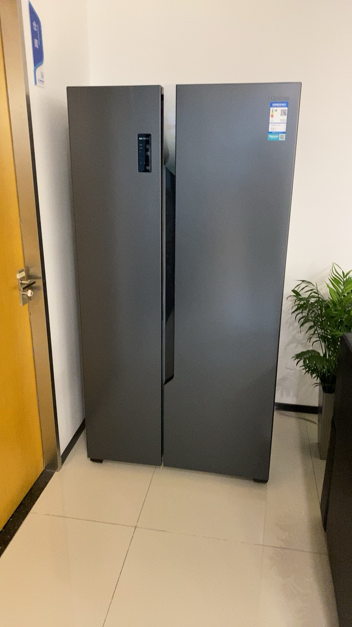 海信(Hisense)冰箱BCD-650WFK1DPUQ 650升 对开门双开门式电冰箱变频风冷无霜智能家用晒单图