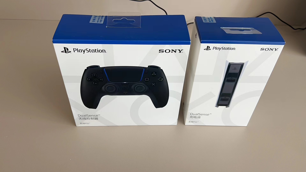 索尼(SONY)PS5 PlayStation DualSense无线游戏手柄 午夜黑色晒单图