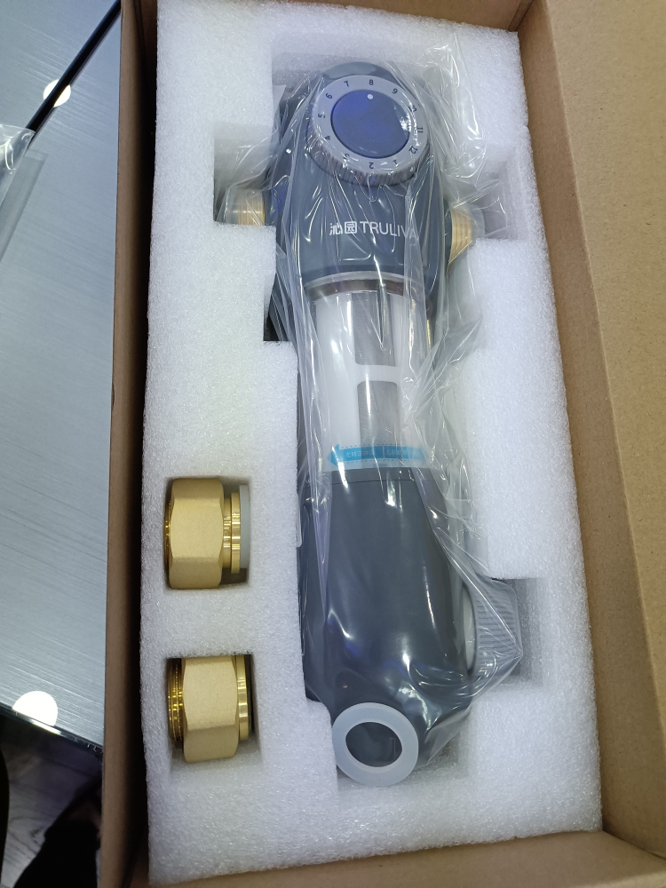 沁园家用中央前置过滤器反冲洗7T大通量净水器厨房净 FMP308套装(含6分转接头2只)306 380晒单图