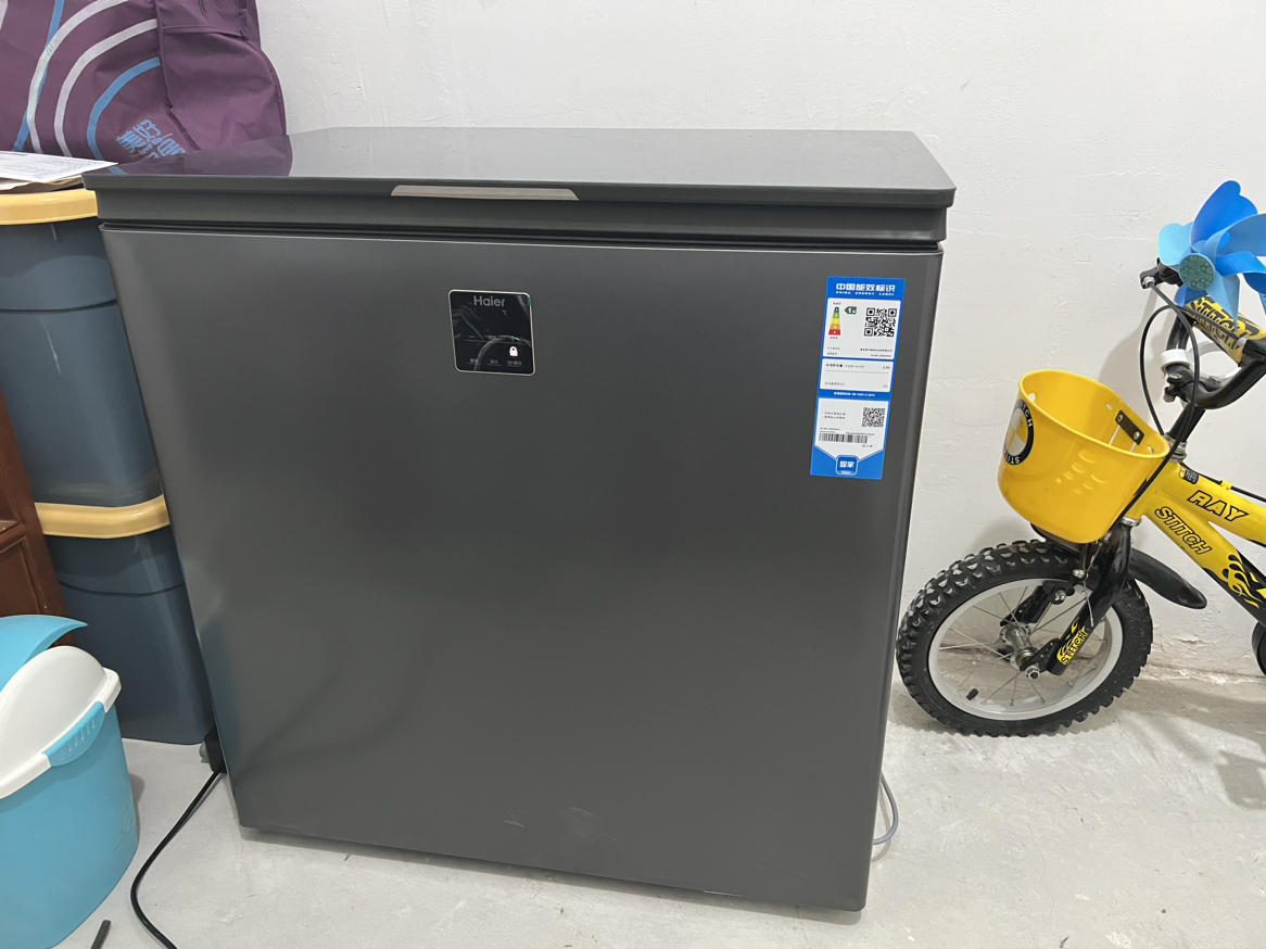 海尔(Haier)冰柜家用小型冷藏保鲜冷冻柜一键转换-40℃超低温速冻冷柜一级节能电子温控BC/BD-200GHEPG晒单图