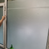 闪电客纯白磨砂无胶 玻璃贴膜透光不透明卫生间浴室移门窗户贴纸防晒 白雾砂宽度120cm/米(两米起发)晒单图