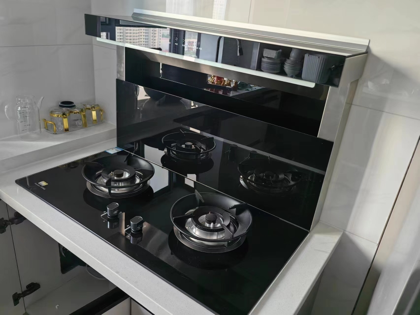 荣事达(Royalstar)JJZT-9632A-1智能厨房家用抽油烟机灶具一体式大吸力模块化分体式集成灶套装晒单图