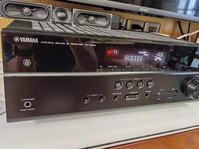 Yamaha雅马哈 RX-V385 家庭影院5.1数字功放机功率放大器蓝牙 黑色晒单图