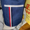 圆形保温饭盒袋子手提包便当包带饭手提袋饭包包大号保温袋饭盒包 封后 蓝色织带-大号加高(送冰袋)晒单图