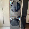海尔纤美176洗烘套装 10公斤滚筒洗衣机+双擎热泵烘干机 1.1洗净比 超声波雾化空气洗 BD14176LU1+176晒单图