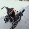 好哥电动轮椅可折叠轻便智能全自动老年残疾人便携四轮代步车低靠背[四重减震][12安铅酸电池][续航约15公里]晒单图