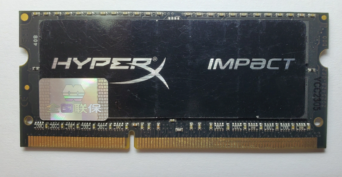 金士顿(Kingston)骇客神条 Impact系列 DDR3L 1600 8GB笔记本内存(HX316LS9IB/8)晒单图
