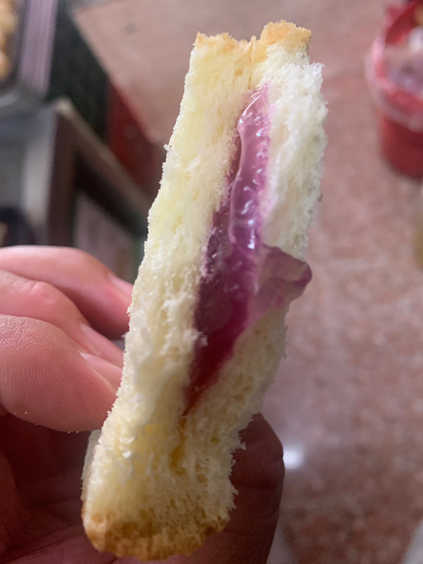 兰象岩紫米味面包1000g营养早餐夹心面包办公室充饥点心儿童零食晒单图