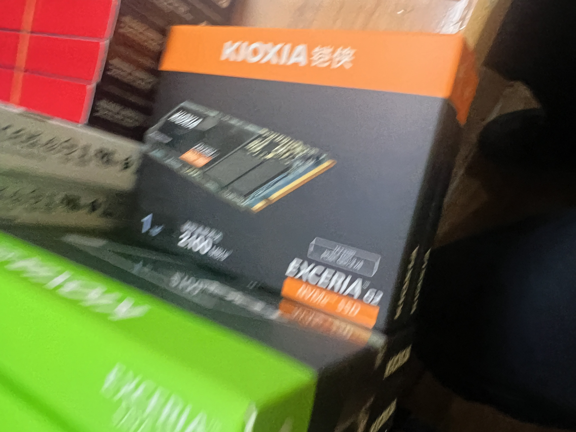 铠侠(Kioxia)1000GB SSD固态硬盘 NVMe M.2接口 EXCERIA G2 RC20系列晒单图