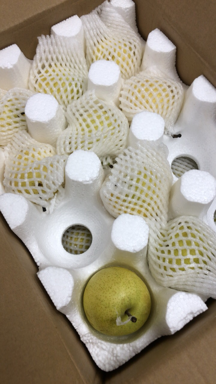 [西沛生鲜]精品绿皇冠梨 新鲜水果 松脆多汁 净重8.7-9.5斤装 西沛生鲜 特级大果晒单图
