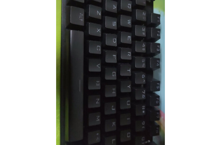 甲骨龙LK169青轴有线电脑笔记本台式游戏绝地求生吃鸡LOL电竞专用机械键盘 LK169黑色(青轴)晒单图