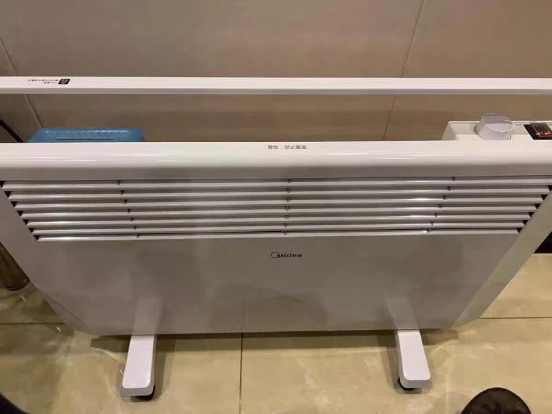 美的(Midea) 对衡式欧式快热炉 NDK20-17DW 2000W 4级防水功能 倾倒断电 浴居两用 取暖器晒单图