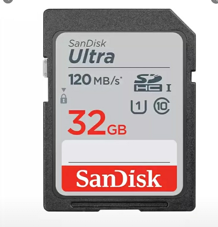 闪迪(Sandisk)32GB SD卡 读120MB/s CLASS 10相机内存卡存储卡 单反 微单闪存卡晒单图
