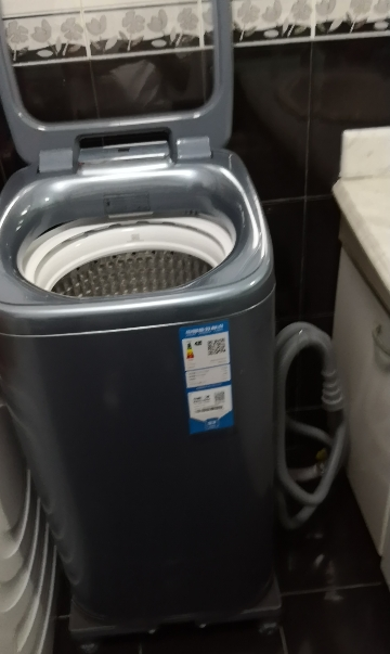 海尔5公斤直驱变频迷你洗衣机小波轮全自动婴儿儿童洗衣机内衣洗衣机电离洗桶自洁一级能效晒单图