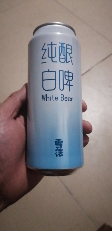 雪花啤酒纯酿白啤500ml*18听整箱装晒单图