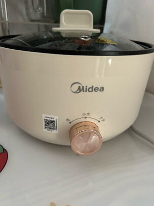 美的(Midea)电火锅 电炒锅多功能锅火锅专用锅家用大容量电煮炖锅电锅一体锅电煮锅 3L丨加深内胆火锅丨HGE2510晒单图