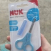 [NUK自营旗舰店]NUK不锈钢安全圆头小剪刀 NUK安全小剪刀晒单图