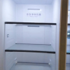 美的(Midea)电冰箱家用双变频一级能效对开双开门超薄智能风冷无霜家用大容量MR-582WKPZE大冷冻晒单图