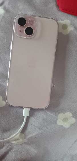 [壳膜套装]Apple iPhone 15 256G 粉色 移动联通电信 手机 5G全网通手机晒单图