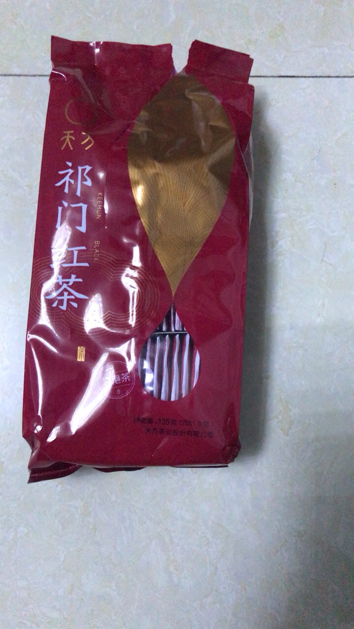 天方祁门红茶袋泡装135g 小茶包 小袋泡内含小袋晒单图