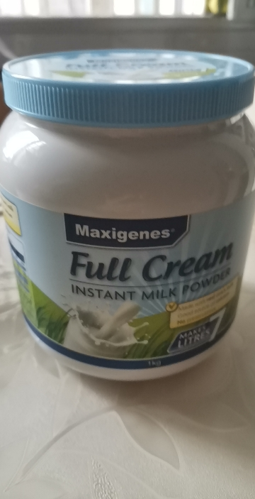 有效期到25年5月-6罐装 | 美可卓(Maxigenes)全脂奶粉 1kg/罐 澳洲进口 成人奶粉 蓝胖子晒单图
