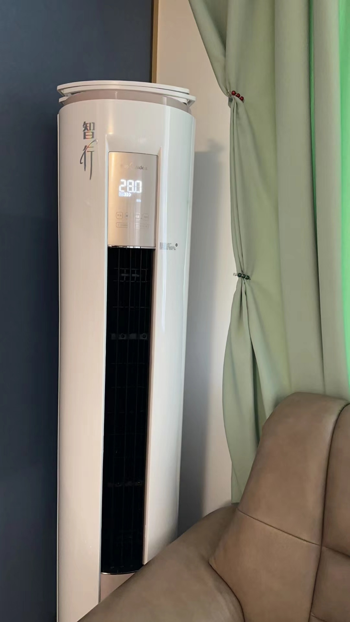 美的(Midea)智行3匹变频圆柱式空调客厅柜机冷暖一级新能效内外智清洁KFR-72LW/BDN8Y-YH200(1)A晒单图