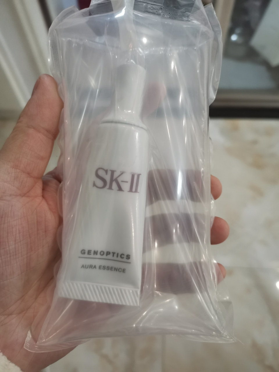 SKII小灯泡 肌因光蕴环采钻白精华露 10mL 小样晒单图