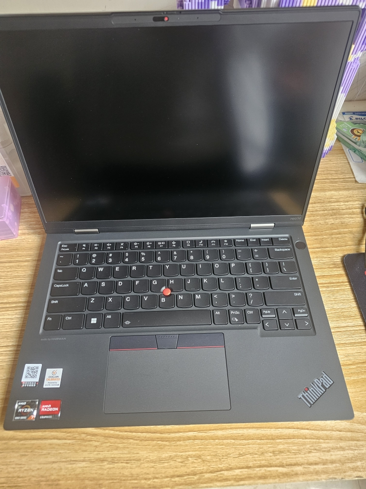 [12代新品]ThinkPad neo 14 02CD 标压处理器 14英寸100%高色域2.2K 屏商务笔记本 R7 6800H 16G 512G Win11晒单图