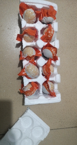 海鸭蛋10枚中蛋简装 单枚60-70克 广西北部湾特产 红树林海边放养 烤鸭蛋 即食熟咸鸭蛋晒单图