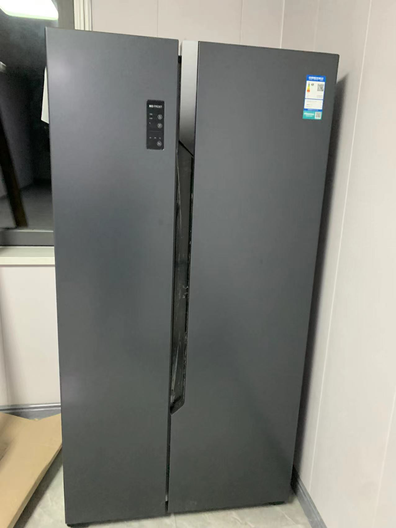 [官方自营]海信冰箱650升对开门双门一级能效大容量纤薄嵌入家用节能抗菌对开门电冰箱BCD-650WFK1DPUQ晒单图