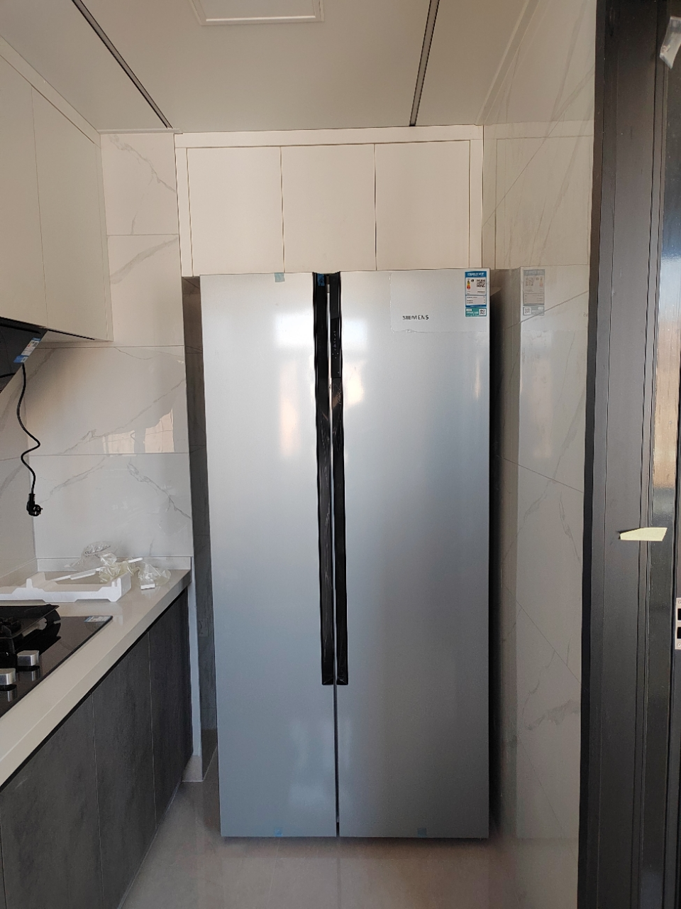 [一级节能]西门子 630升 对开门冰箱 家用大容量双开门电冰箱 风冷无霜 双循环不串味 变频节能 KA98NV143C晒单图
