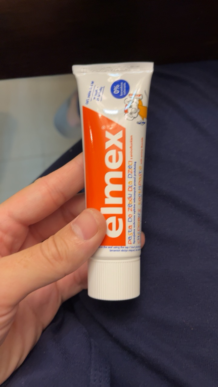 Elmex艾美适儿童牙膏0-6岁61g单支装晒单图