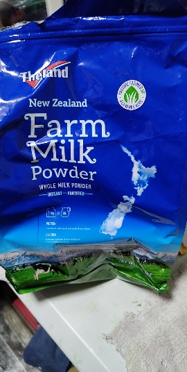 新西兰原装进口纽仕兰Theland中老年学生成人早餐全脂牛奶粉1KG装晒单图
